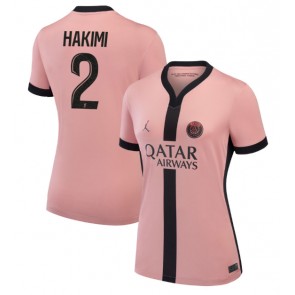 Paris Saint-Germain Achraf Hakimi #2 Dámské Alternativní Dres 2024-25 Krátký Rukáv